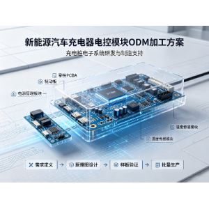 新能源汽车充电器电控模块ODM加工方案
